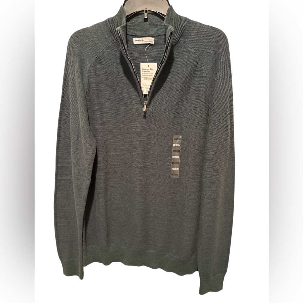 Quarter Zip Sweater